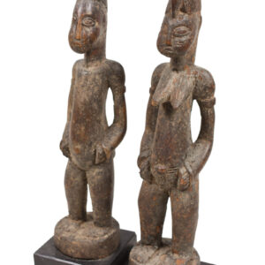 Ancestor Couple - Wood - Senufo - Ivory Coast