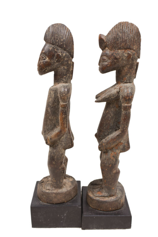 Ancestor Couple - Wood - Senufo - Ivory Coast