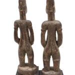 Ancestor Couple - Wood - Senufo - Ivory Coast