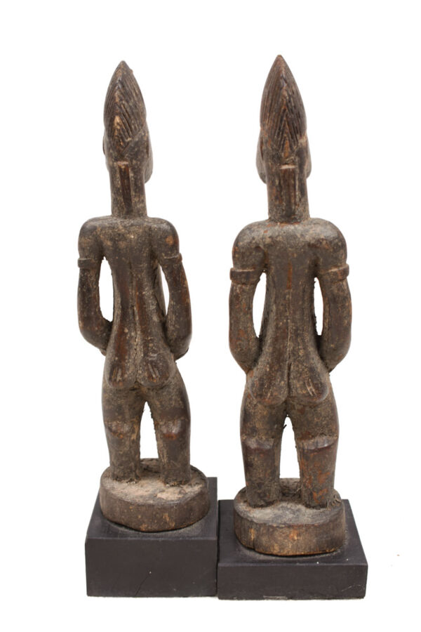 Ancestor Couple - Wood - Senufo - Ivory Coast