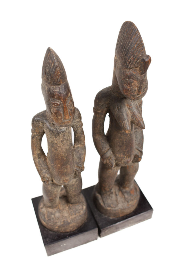 Ancestor Couple - Wood - Senufo - Ivory Coast