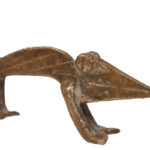 Chameleon Figure - Brass - Bobo - Burkina Faso