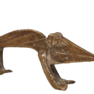 Chameleon Figure - Brass - Bobo - Burkina Faso