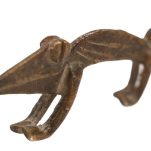 Chameleon Figure - Brass - Bobo - Burkina Faso