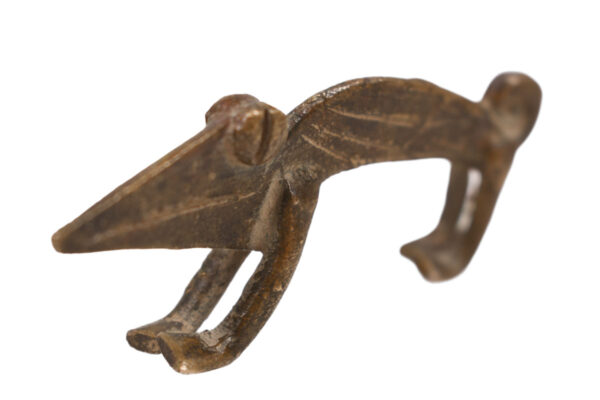 Chameleon Figure - Brass - Bobo - Burkina Faso