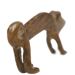 Chameleon Figure - Brass - Bobo - Burkina Faso