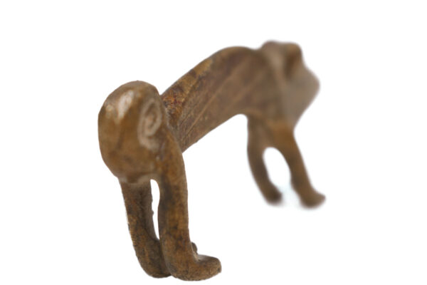 Chameleon Figure - Brass - Bobo - Burkina Faso