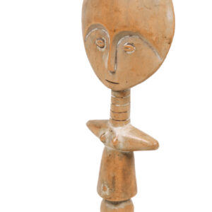 Fertility doll - Wood - Akuaba - Ashanti - Ghana
