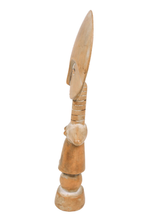 Fertility doll - Wood - Akuaba - Ashanti - Ghana