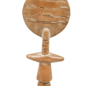 Fertility doll - Wood - Akuaba - Ashanti - Ghana