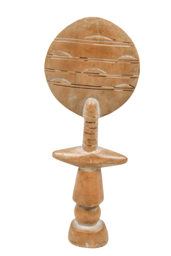 Fertility doll - Wood - Akuaba - Ashanti - Ghana