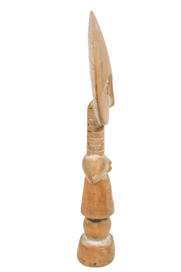 Fertility doll - Wood - Akuaba - Ashanti - Ghana