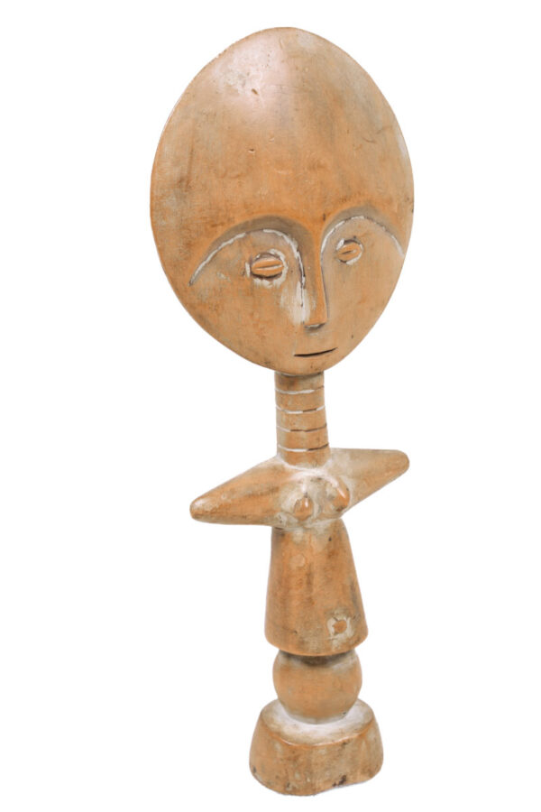 Fertility doll - Wood - Akuaba - Ashanti - Ghana