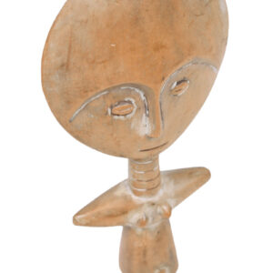 Fertility doll - Wood - Akuaba - Ashanti - Ghana