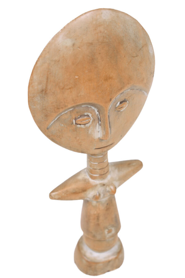 Fertility doll - Wood - Akuaba - Ashanti - Ghana