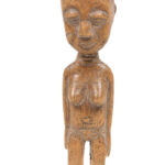 Ancestor figure - Baule - Wood - Ivory Coast