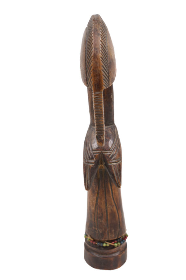 Fertility Doll - Wood, Beads - Mossi - Burkina Faso