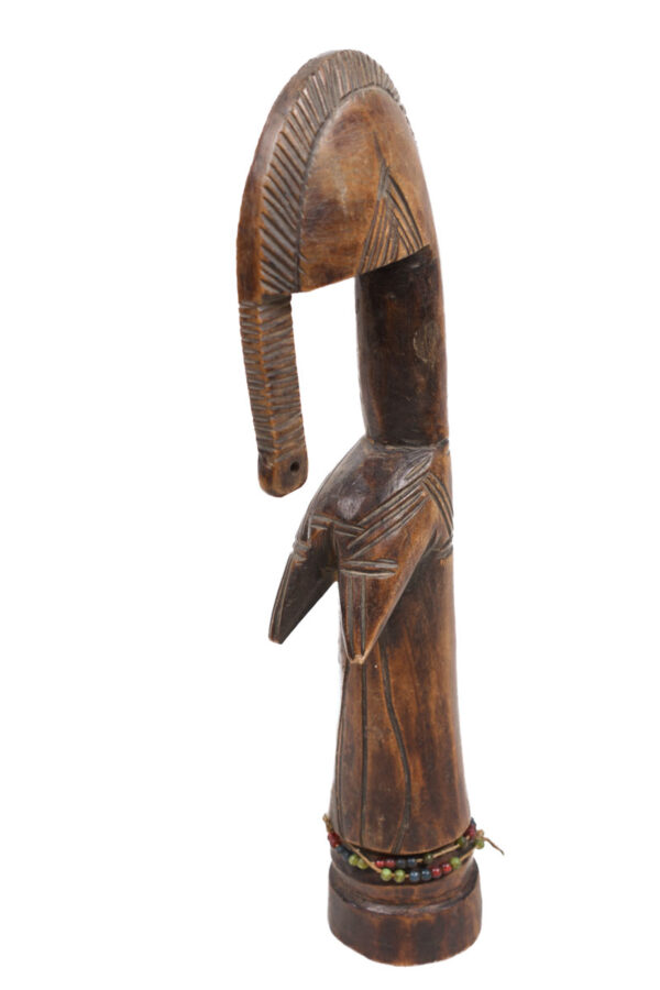 Fertility Doll - Wood, Beads - Mossi - Burkina Faso