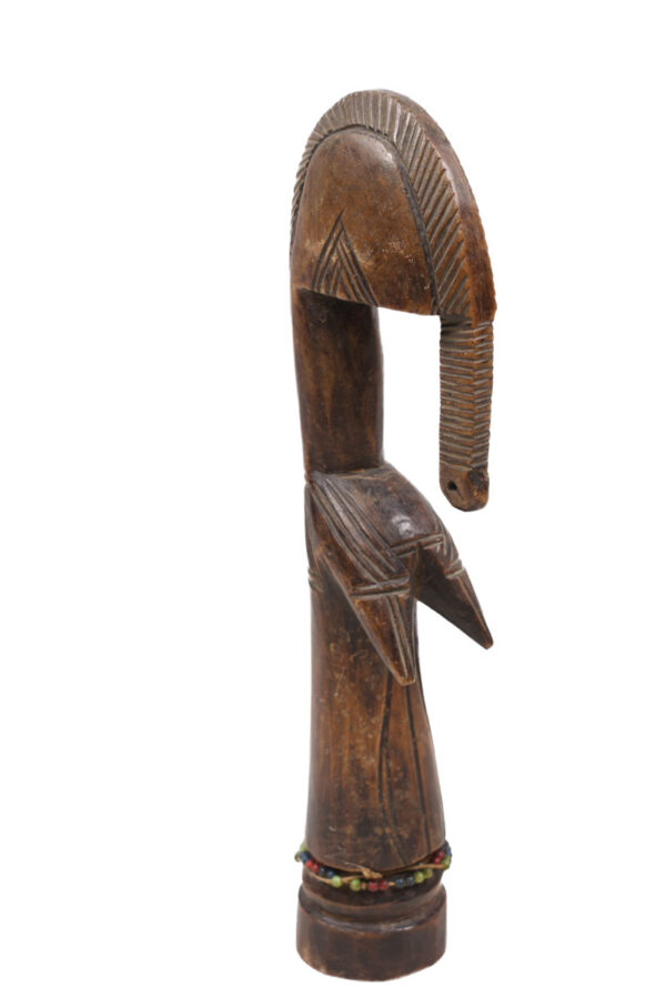 Fertility Doll - Wood, Beads - Mossi - Burkina Faso