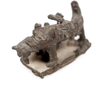 Leopard Figure - Bronze - Edo - Benin