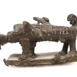 Leopard Figure - Bronze - Edo - Benin