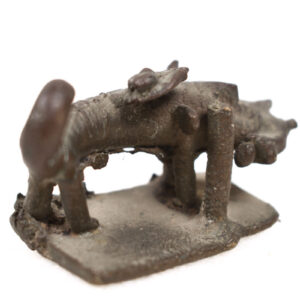 Leopard Figure - Bronze - Edo - Benin