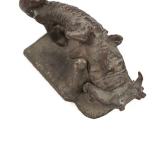 Leopard Figure - Bronze - Edo - Benin