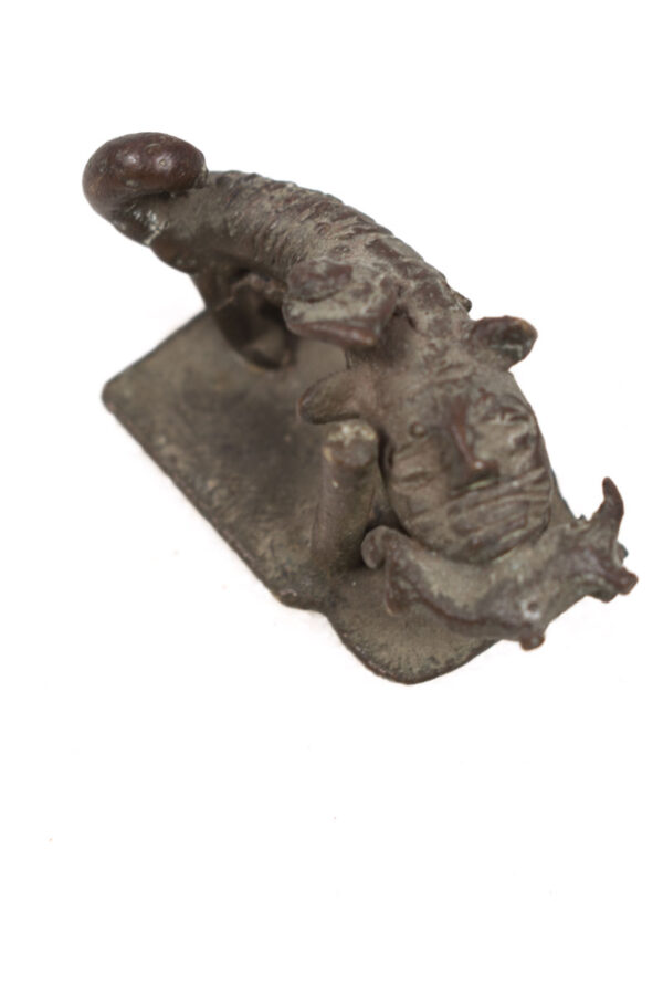 Leopard Figure - Bronze - Edo - Benin