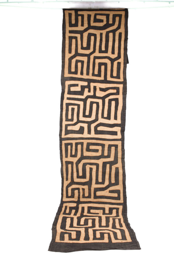 Textile - Cloth - Shoowa-Kuba - DR Congo 290 cm