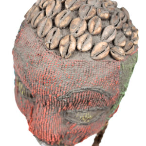 Beaded Mask - Beads, Wood - Bamileke - Grassland of Cameroon