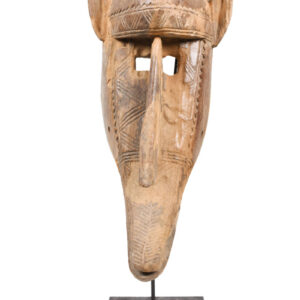 Hyena mask - Wood - Bambara - Mali