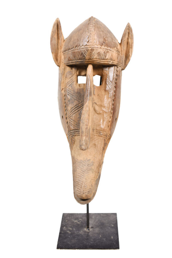Hyena mask - Wood - Bambara - Mali