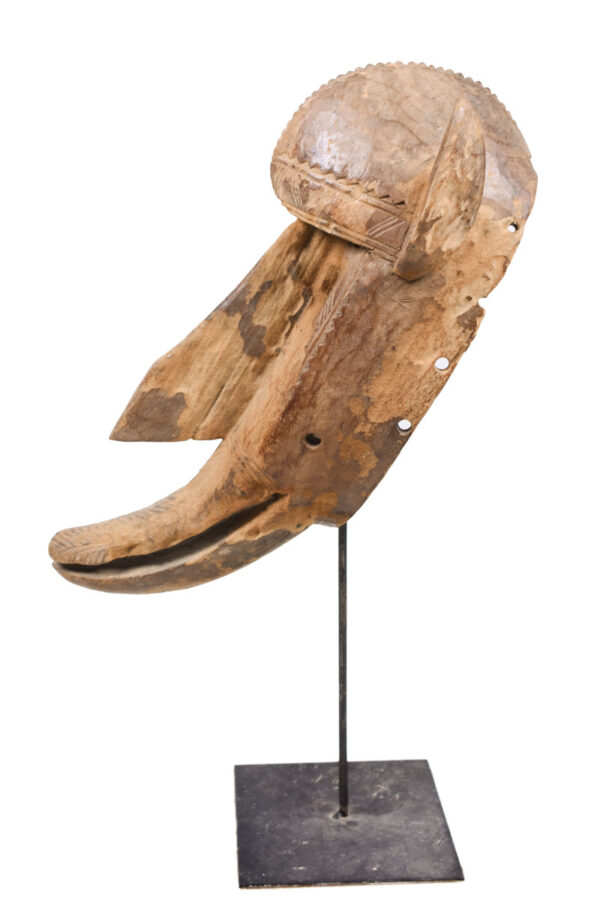 Hyena mask - Wood - Bambara - Mali