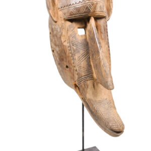 Hyena mask - Wood - Bambara - Mali