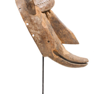 Hyena mask - Wood - Bambara - Mali
