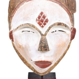 Initiation mask - Wood - Punu - Gabon