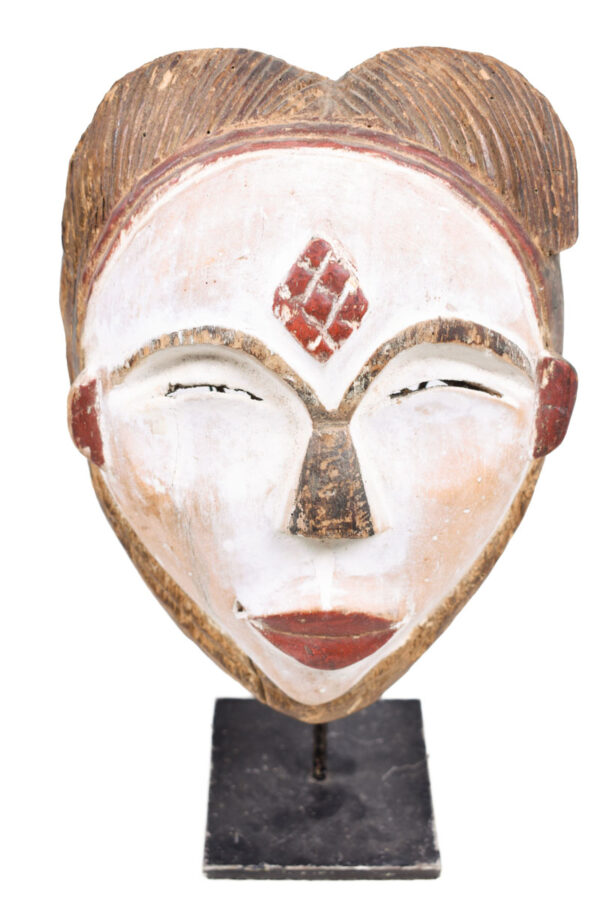 Initiation mask - Wood - Punu - Gabon
