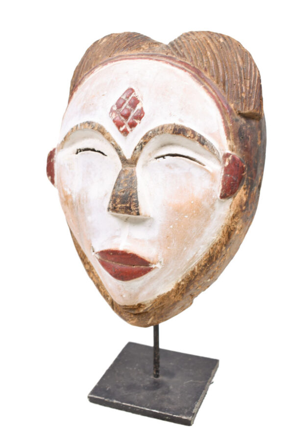 Initiation mask - Wood - Punu - Gabon