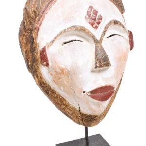Initiation mask - Wood - Punu - Gabon