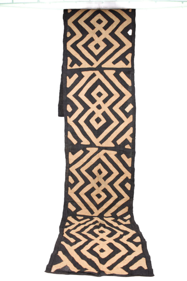 Textile - Cloth - Shoowa-Kuba - DR Congo 340 cm