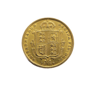 United Kingdom 1/2 Sovereign 1887 Victoria