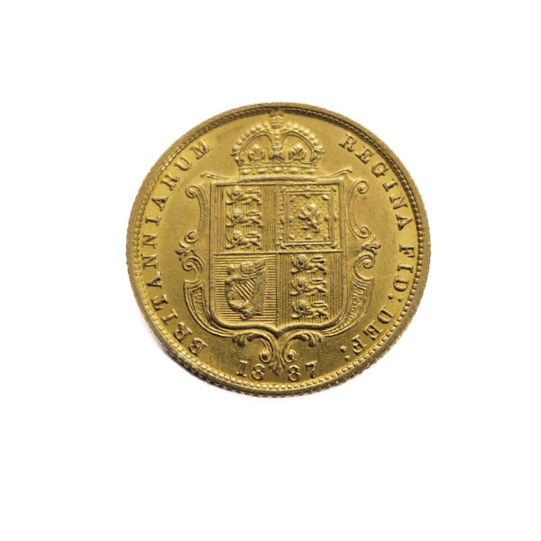 United Kingdom 1/2 Sovereign 1887 Victoria