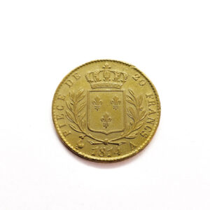 France 20 Francs 1814-A Louis XVIII
