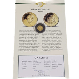 Samoa 10 Dollars 2003 Churchill
