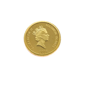 Solomon Islands 10 Dollars 2005 Prospecting for Gold - Elizabeth II