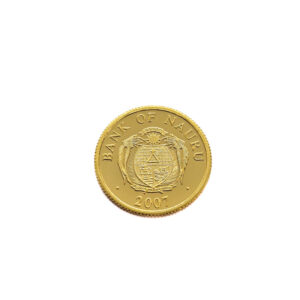 Nauru 10 Dollars 2007 Micronesian Population - 1/25 Oz.