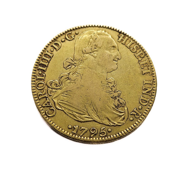Mexico 8 Escudos 1795 - M Carlos IV