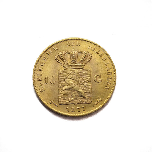 Nederland 10 Gulden 1877 Willem III