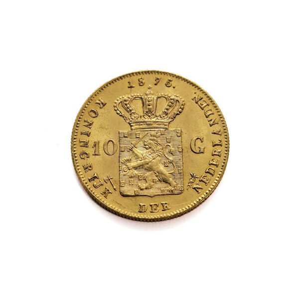 Nederland 10 Gulden 1875 Willem III