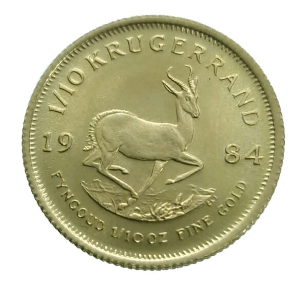 South-Africa 1/10 Krugerrand 1984